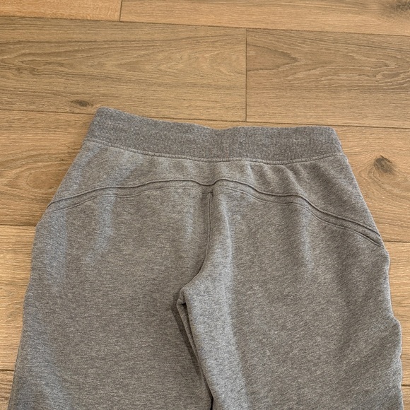 LULULEMON Heathered Core Medium Grey Warm Down‎ Jogger 28" Cotton Terry Size 8 - Picture 6 of 10
